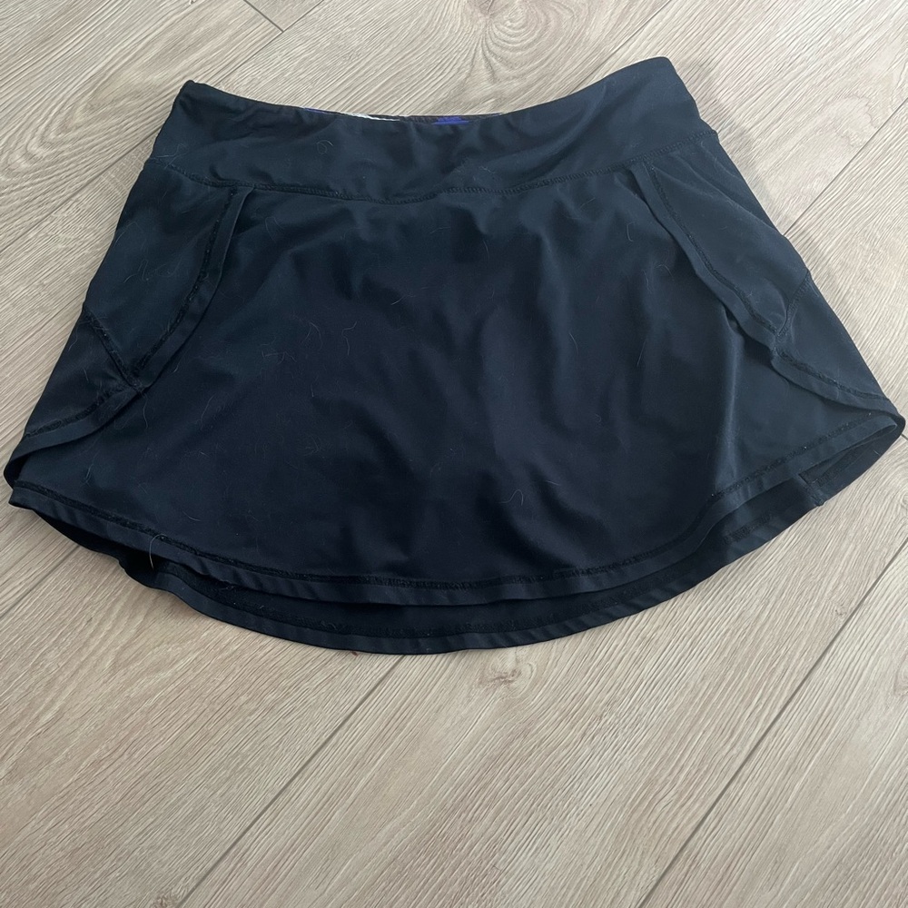 Black Athletic Skirt